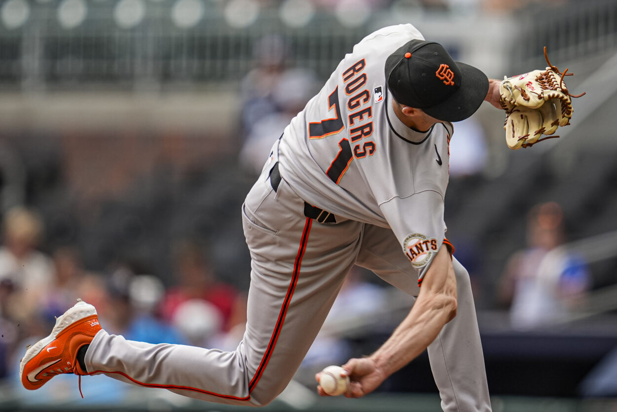MLB: San Francisco Giants at Atlanta Braves