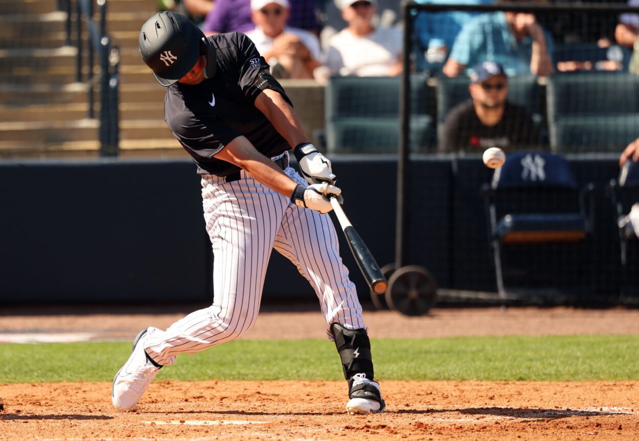MLB: Spring Training-Minnesota Twins at New York Yankees, Jace Avina