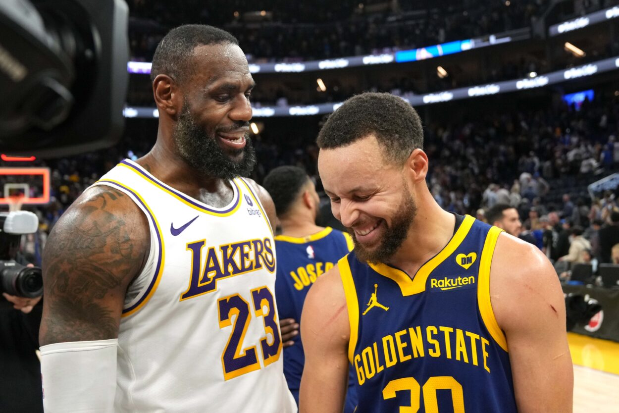 LeBron James, Stephen Curry, Warriors, Lakers