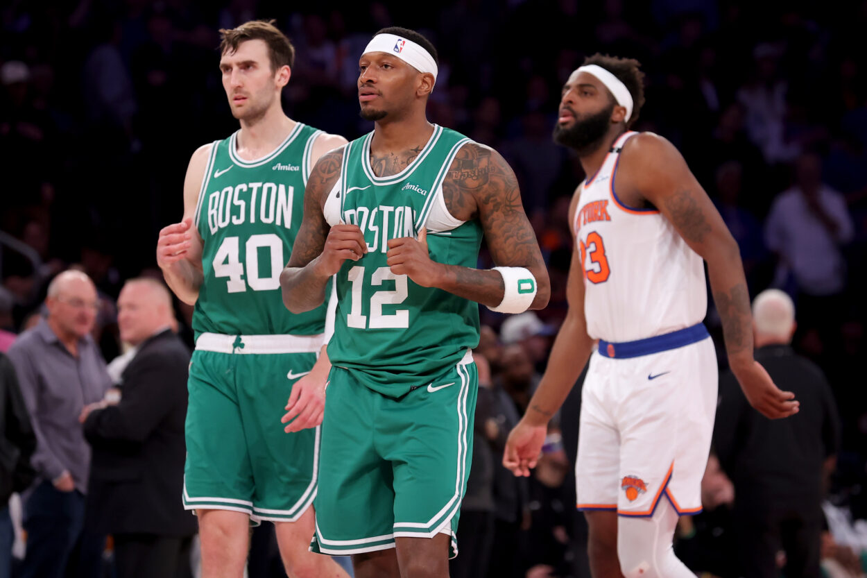 NBA: Playoffs-Boston Celtics at New York Knicks