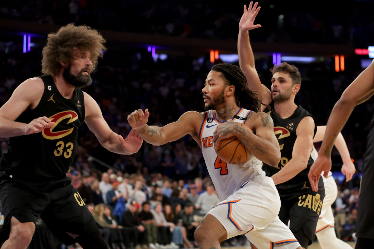 NBA: Playoffs-Cleveland Cavaliers at New York Knicks