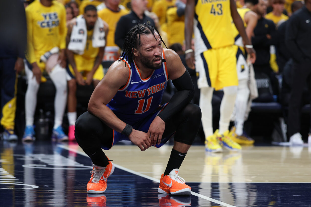 NBA: Playoffs-New York Knicks at Indiana Pacers, jalen brunson