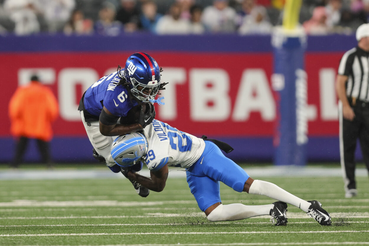 NFL: Detroit Lions at New York Giants