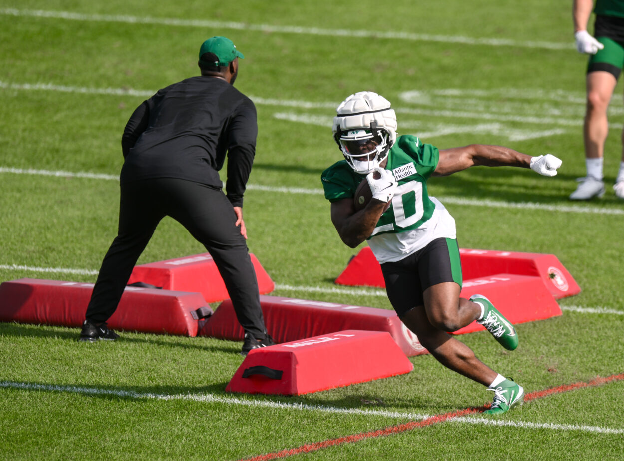 Breece Hall, NFL: New York Jets Training Camp