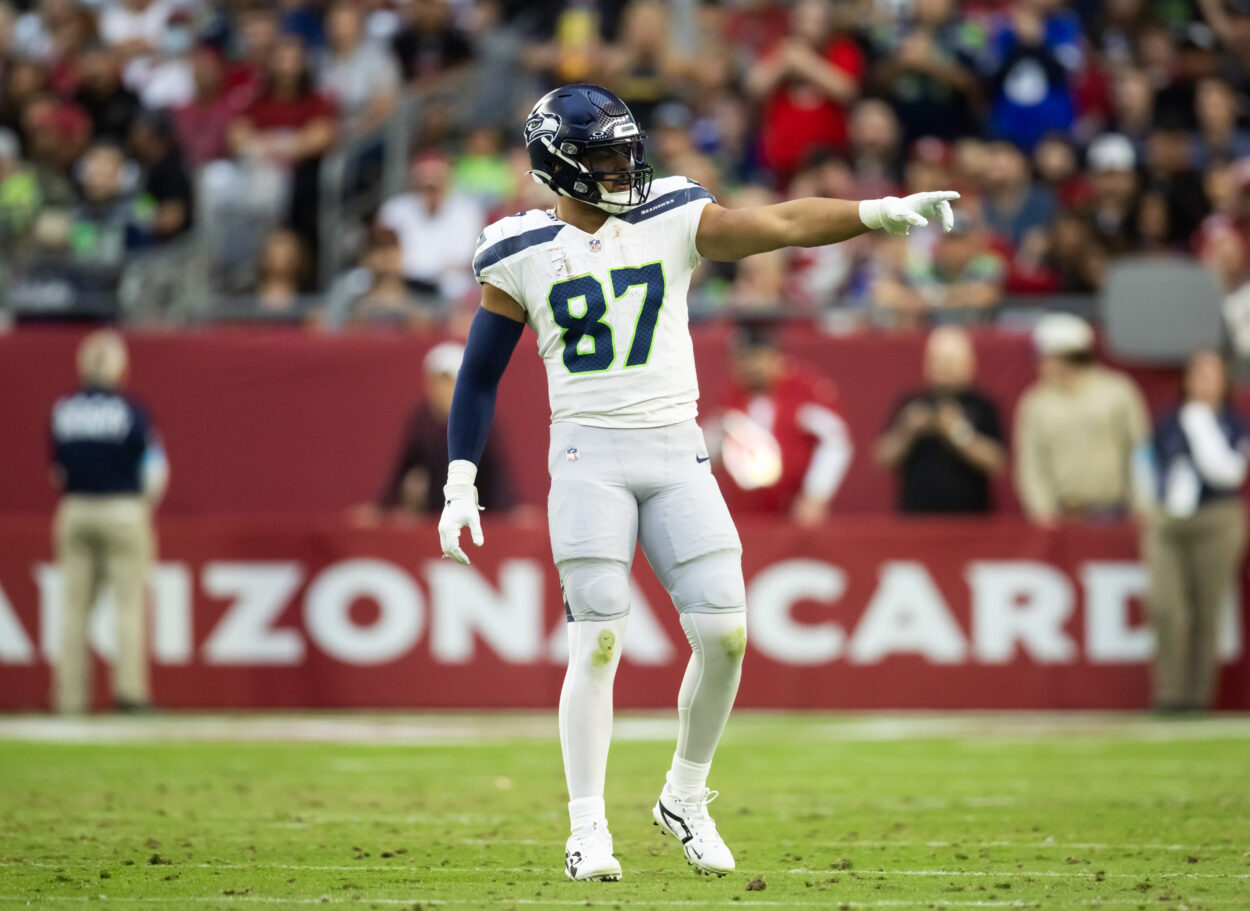 NFL: Seattle Seahawks at Arizona Cardinals, noah fant, new york giants