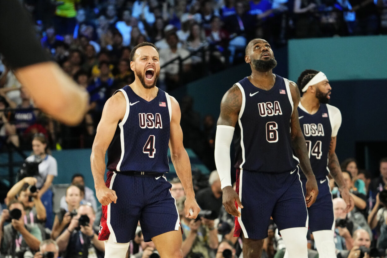 LeBron James, Stephen Curry, Warriors, USA