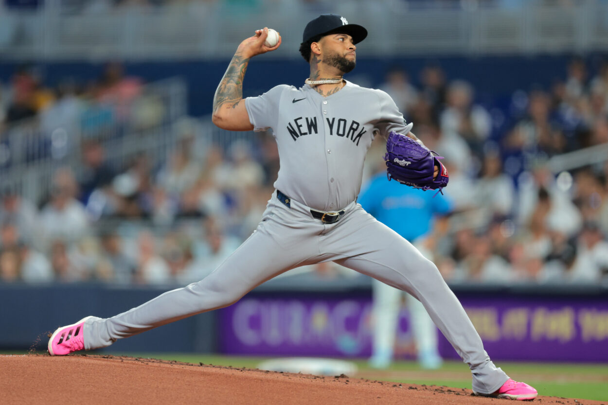 MLB: New York Yankees at Miami Marlins, luis gil