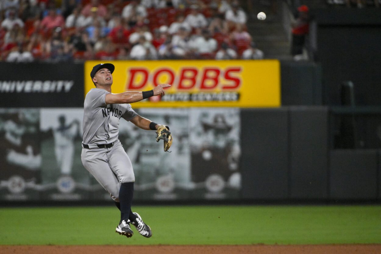 MLB: New York Yankees at St. Louis Cardinals, anthony volpe