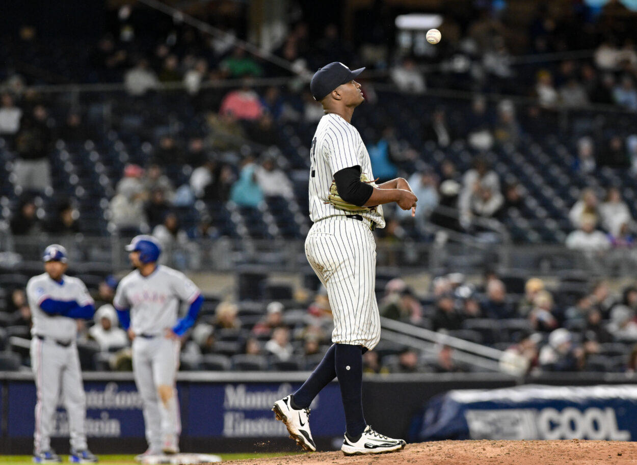MLB: Texas Rangers at New York Yankees