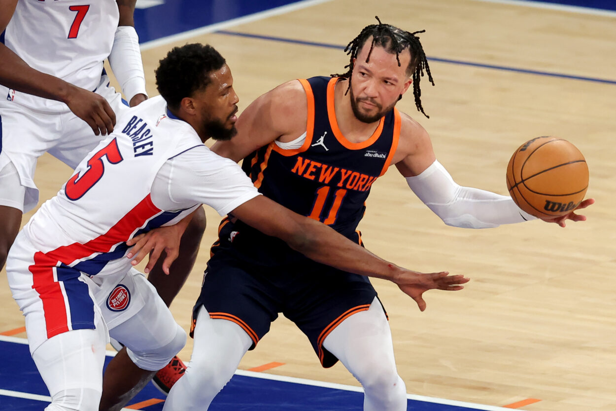 NBA: Playoffs-Detroit Pistons at New York Knicks