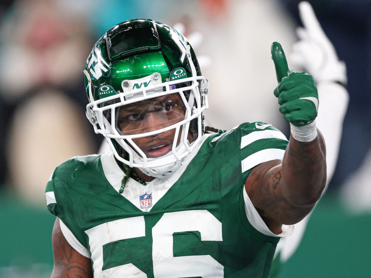 Quincy Williams, NFL: Miami Dolphins at New York Jets