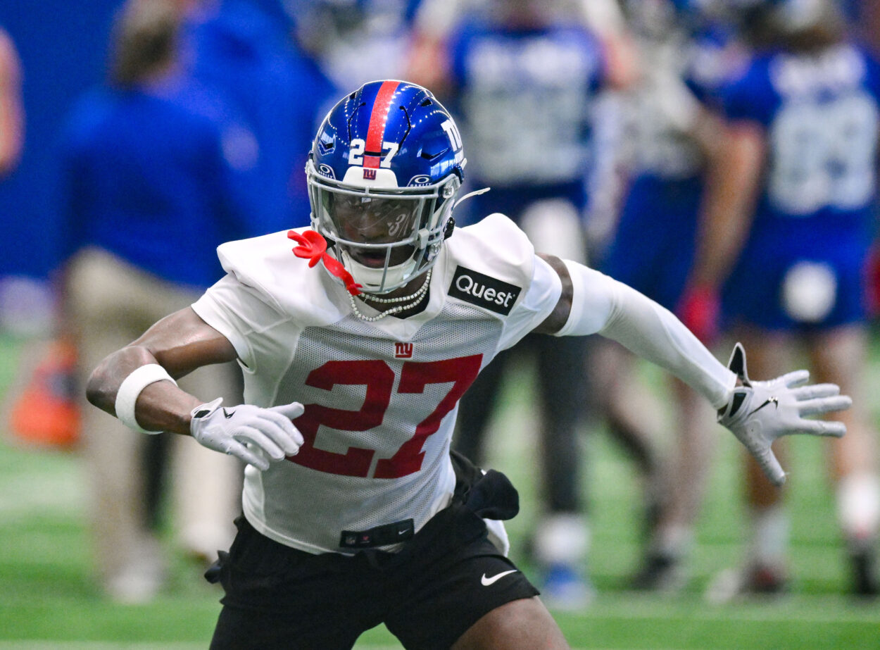 Tyler Nubin, NFL: New York Giants Minicamp