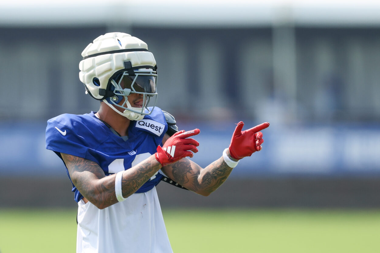 Jalin Hyatt, NFL: New York Giants Training Camp