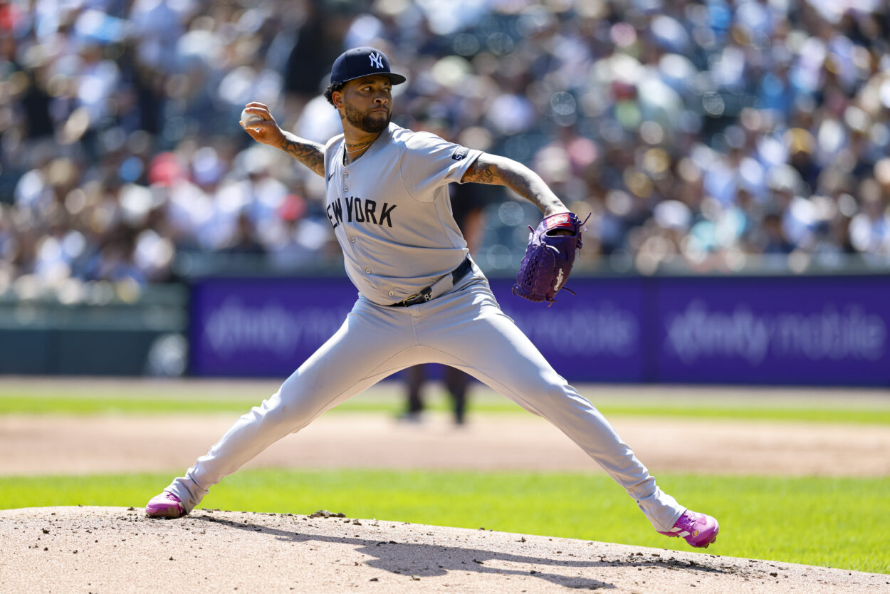 MLB: New York Yankees at Chicago White Sox, luis gil