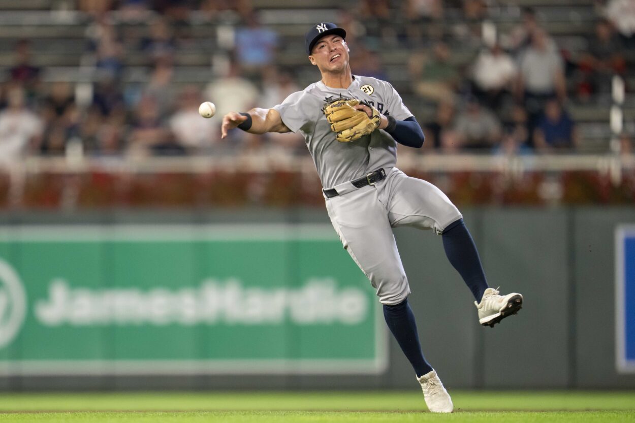 MLB: New York Yankees at Minnesota Twins, anthony volpe