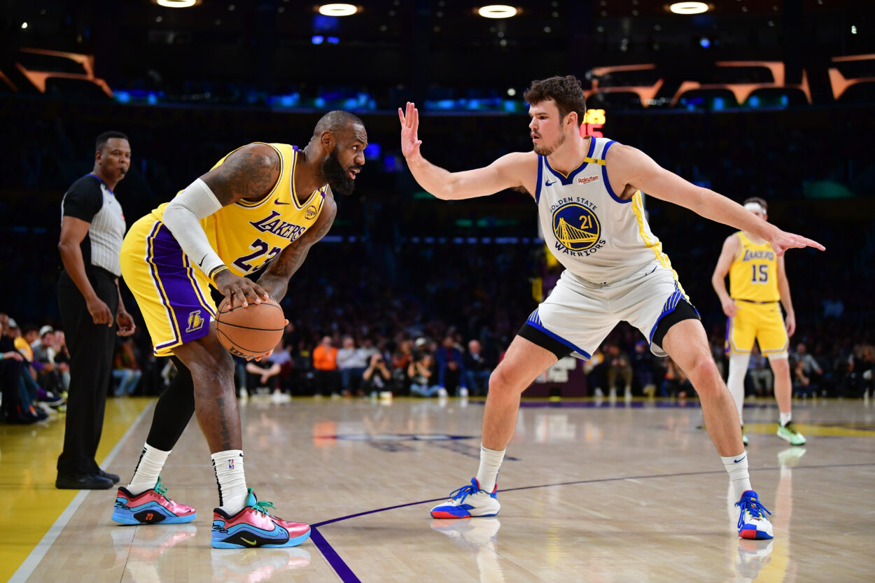 Quinten Post, NBA: Golden State Warriors at Los Angeles Lakers
