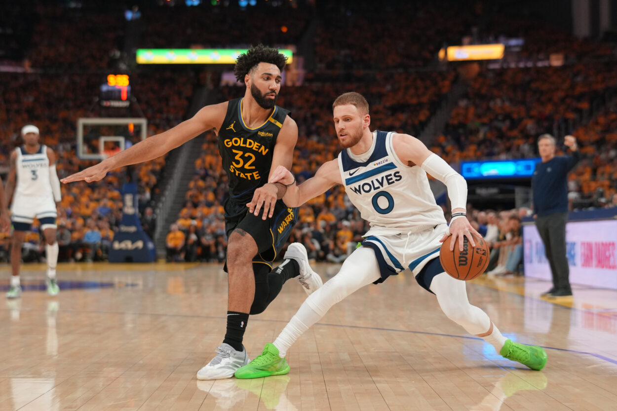 Donte DiVincenzo, NBA: Playoffs-Minnesota Timberwolves at Golden State Warriors