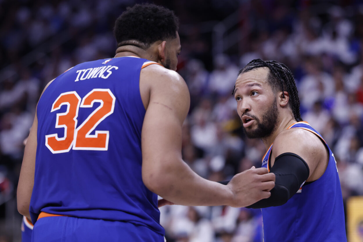 NBA: Playoffs-New York Knicks at Detroit Pistons