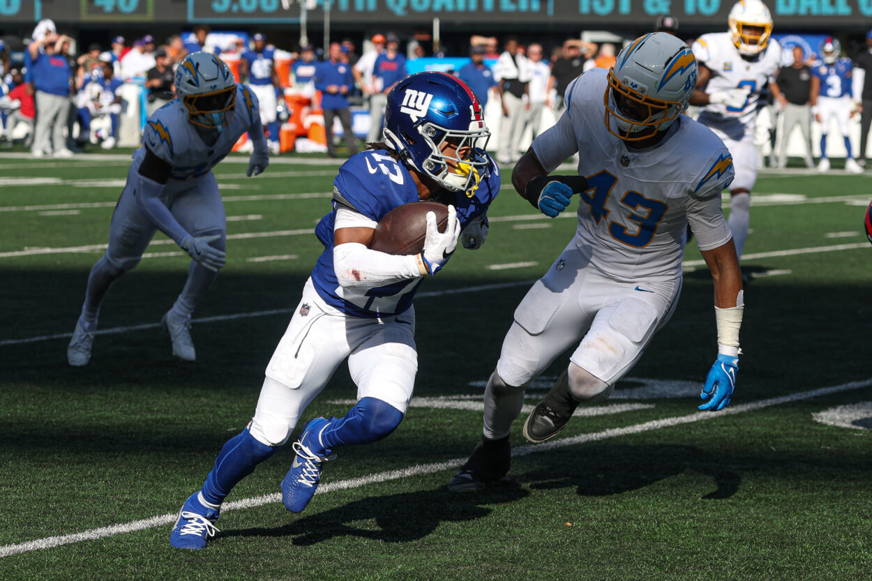 NFL: Los Angeles Chargers at New York Giants