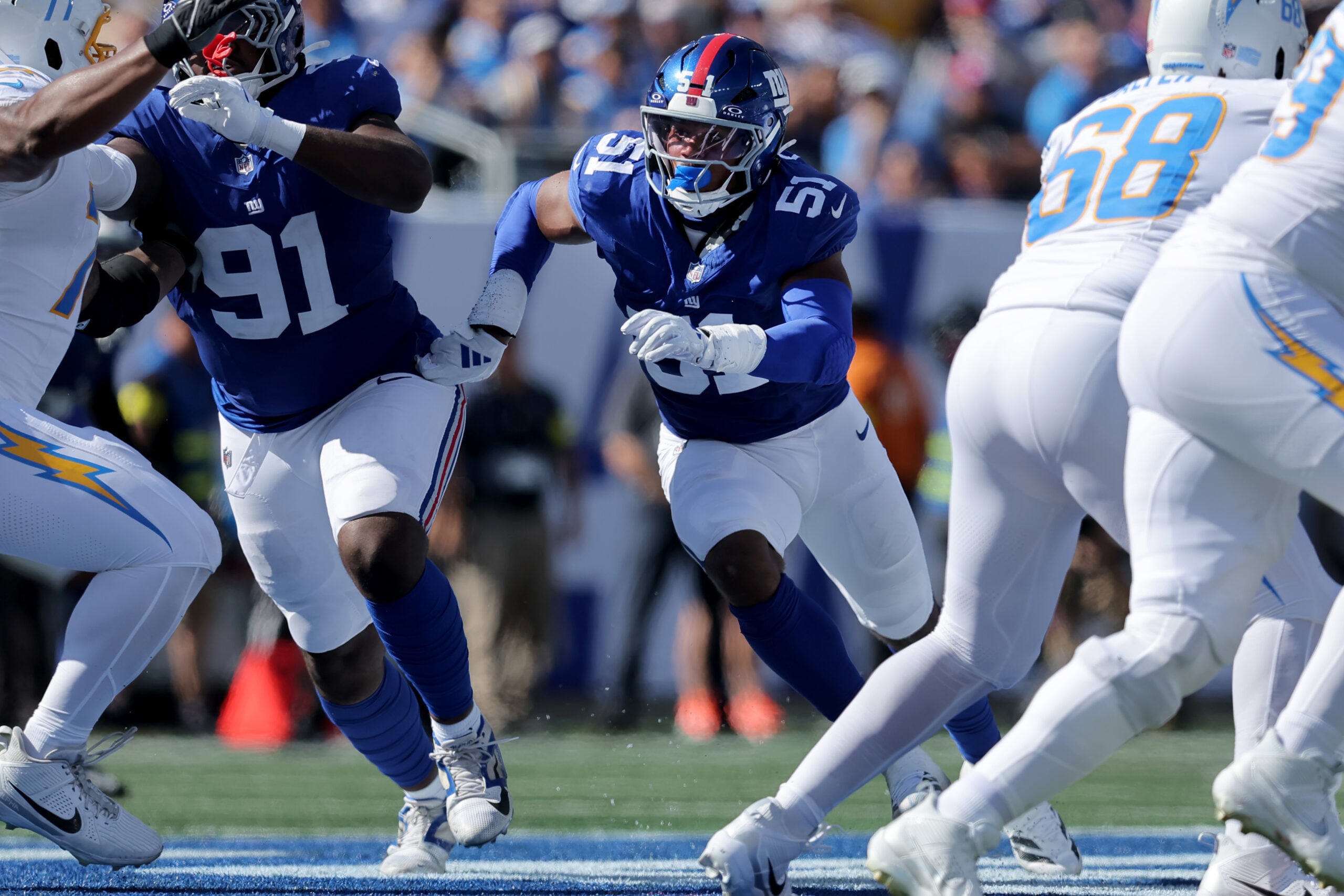 Abdul Carter, NFL: Los Angeles Chargers at New York Giants