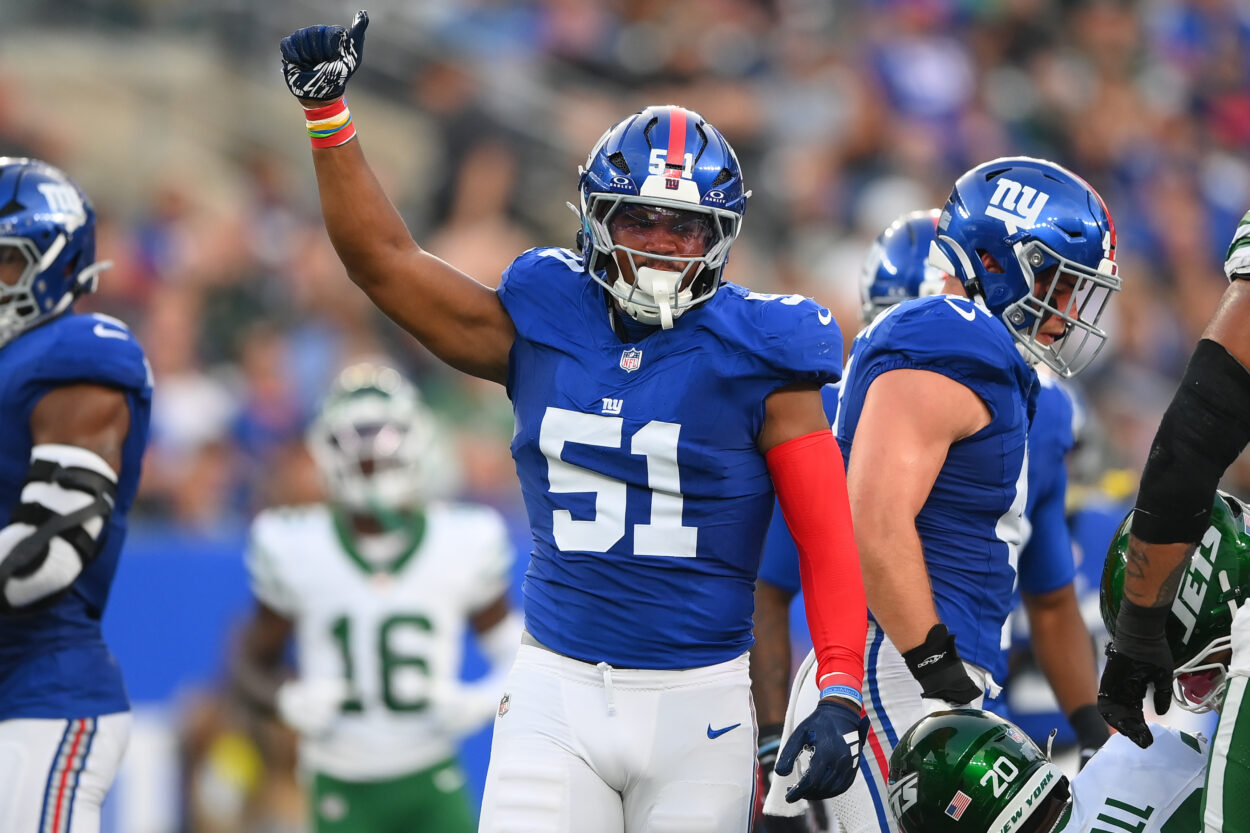 Abdul Carter, NFL: New York Jets at New York Giants