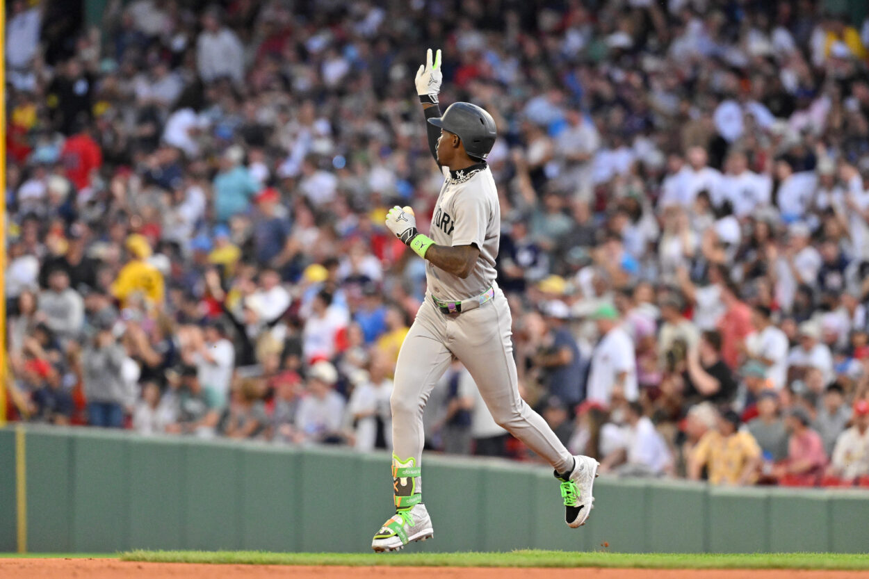 MLB: New York Yankees at Boston Red Sox, jazz chisholm