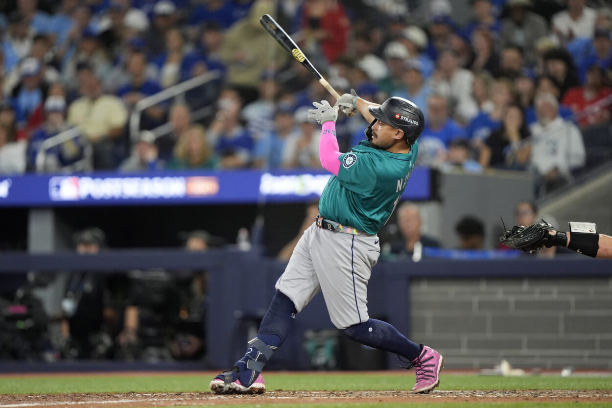 MLB: Playoffs-Seattle Mariners at Toronto Blue Jays, mets, josh naylor