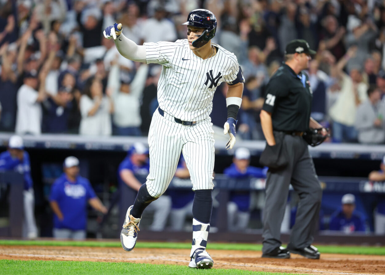 MLB: Playoffs-Toronto Blue Jays at New York Yankees