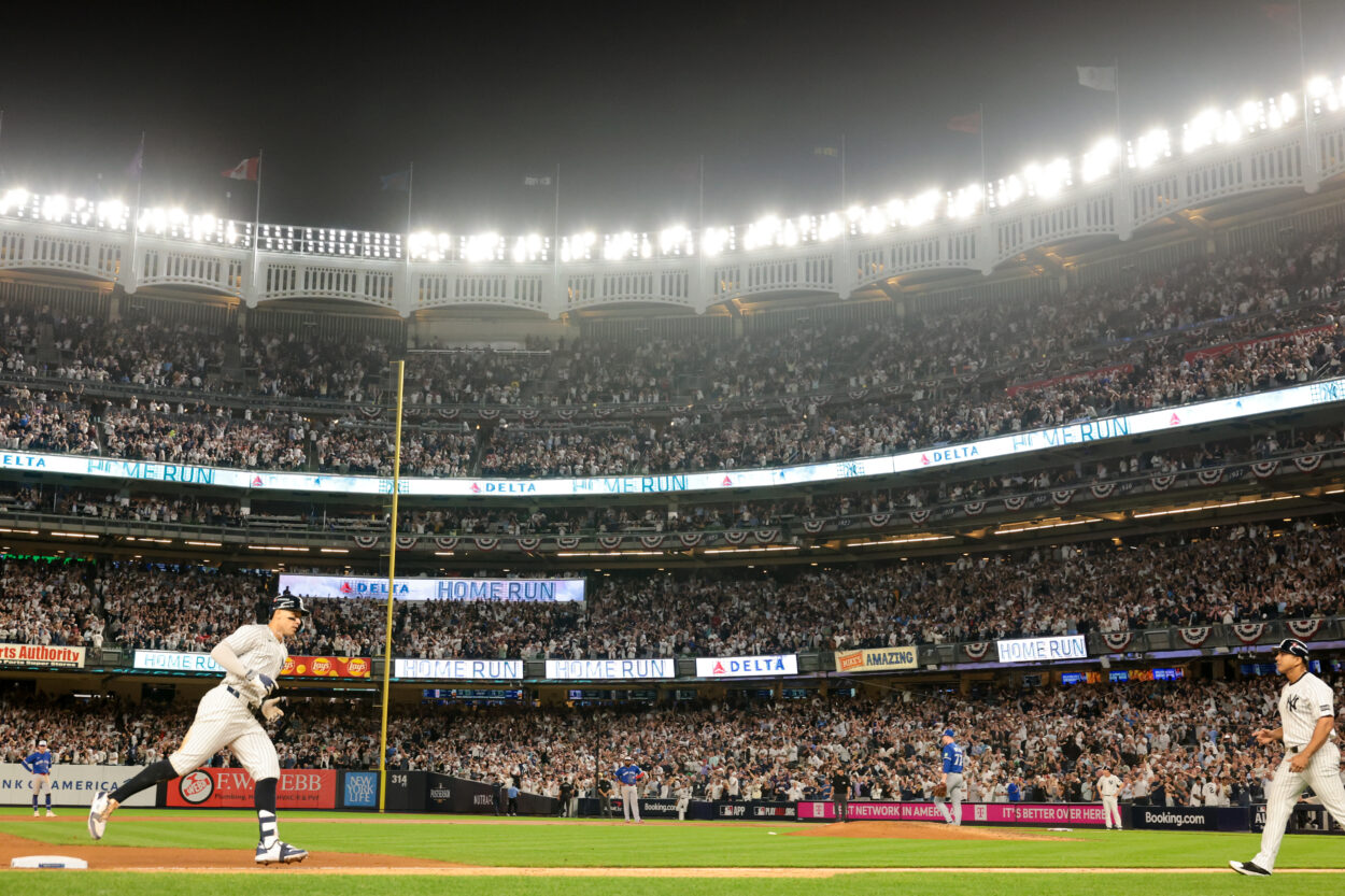MLB: Playoffs-Toronto Blue Jays at New York Yankees