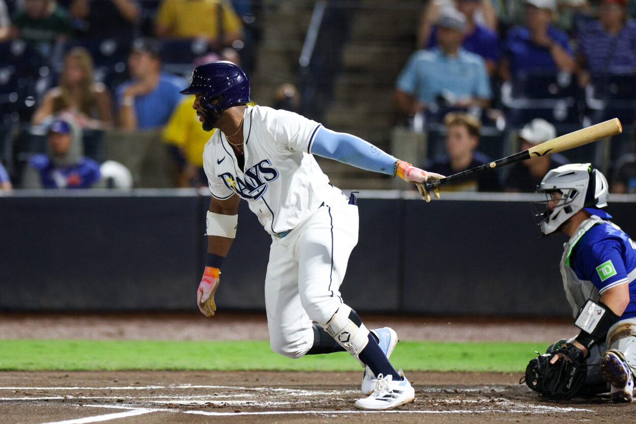 MLB: Toronto Blue Jays at Tampa Bay Rays, yandy diaz, mets
