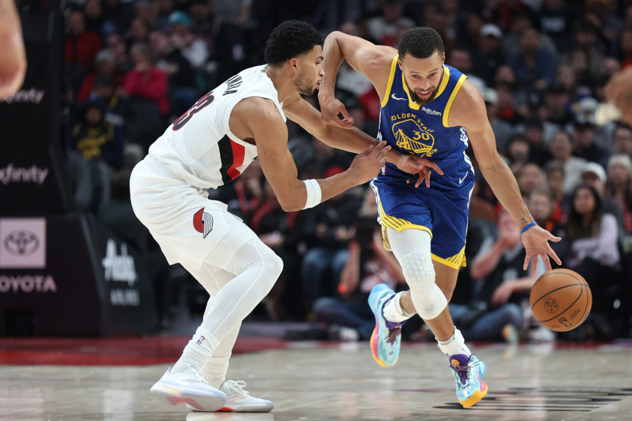 NBA: Golden State Warriors at Portland Trail Blazers