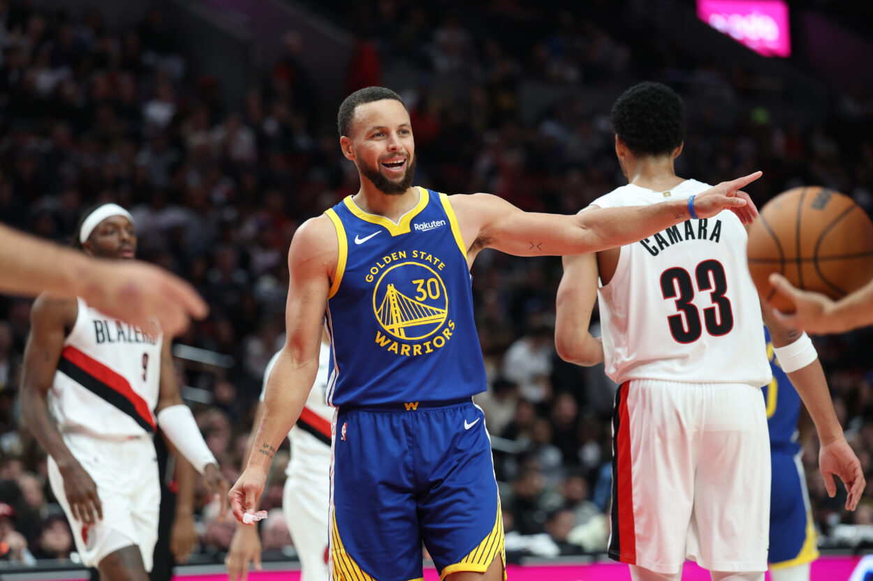 NBA: Golden State Warriors at Portland Trail Blazers