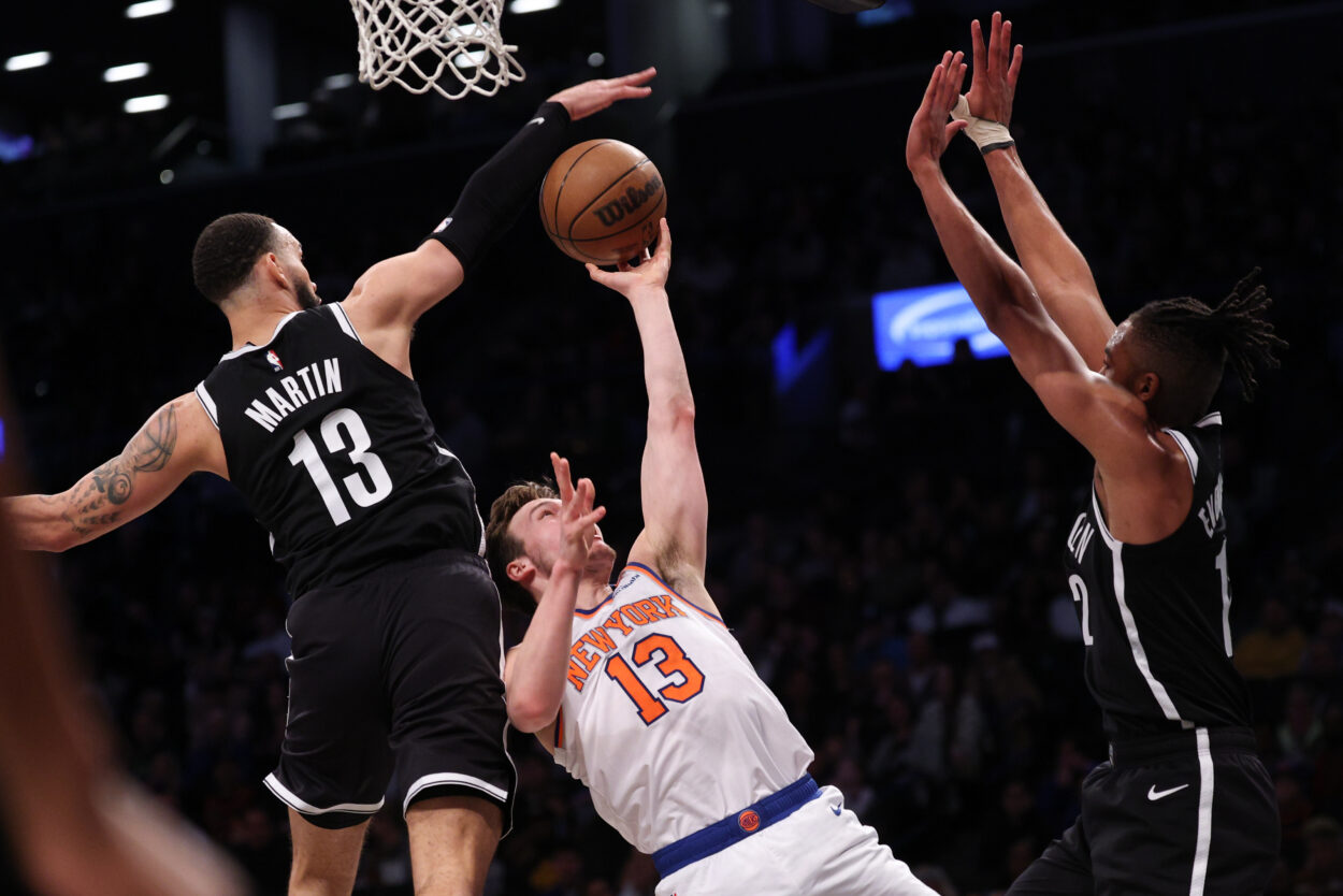 NBA: New York Knicks at Brooklyn Nets