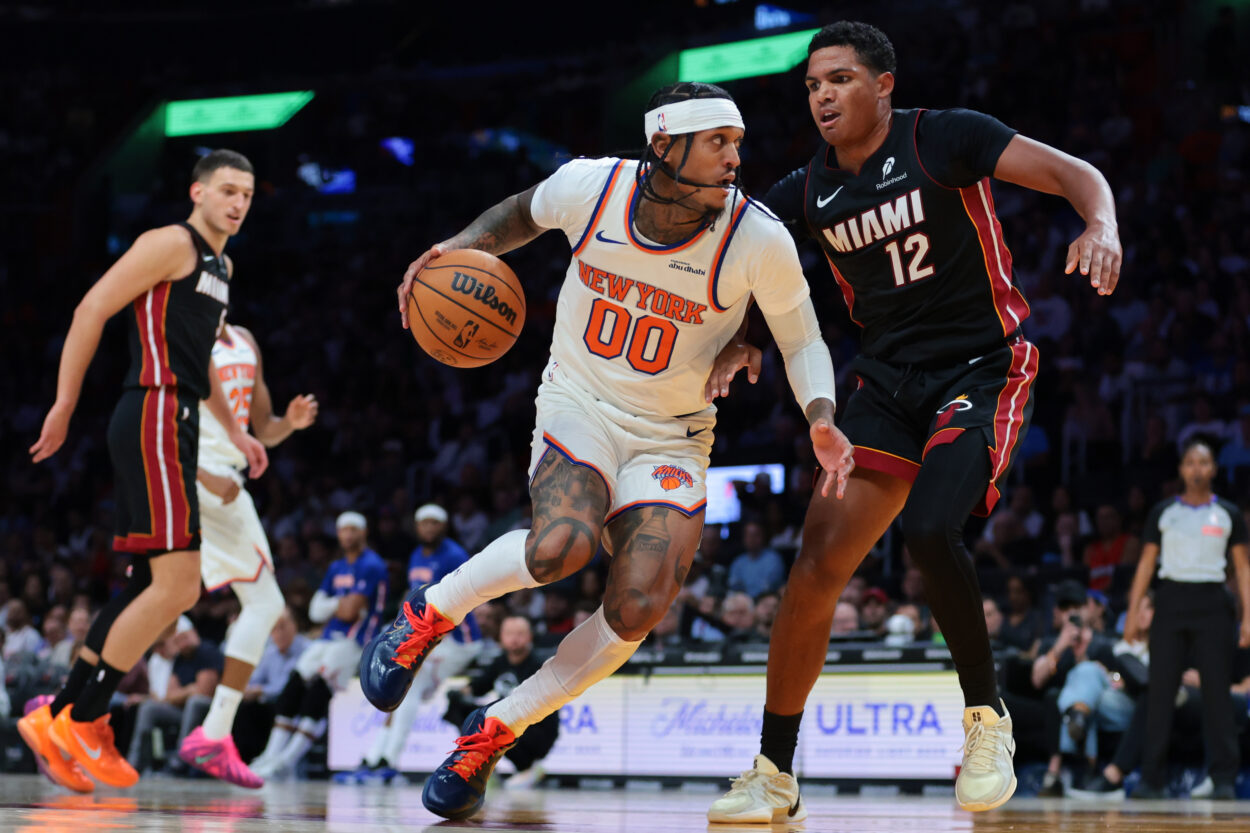 NBA: New York Knicks at Miami Heat