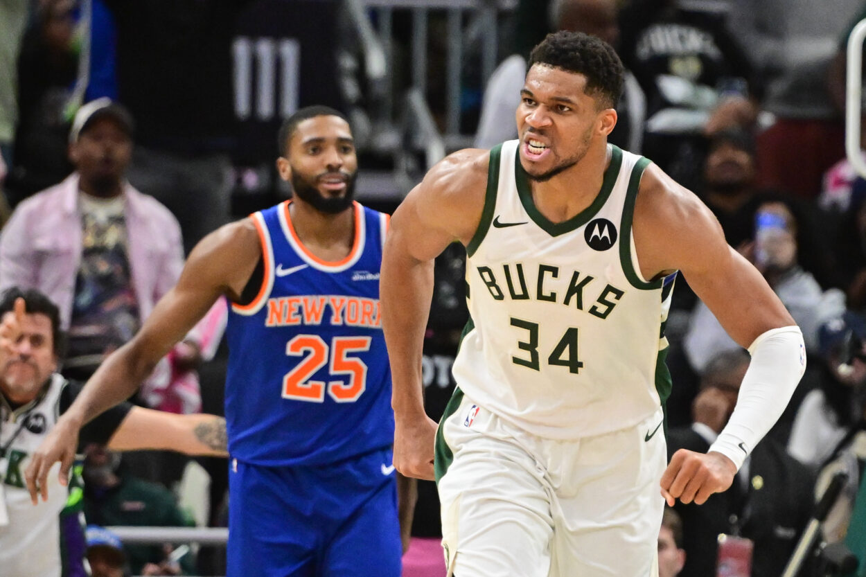 NBA: New York Knicks at Milwaukee Bucks