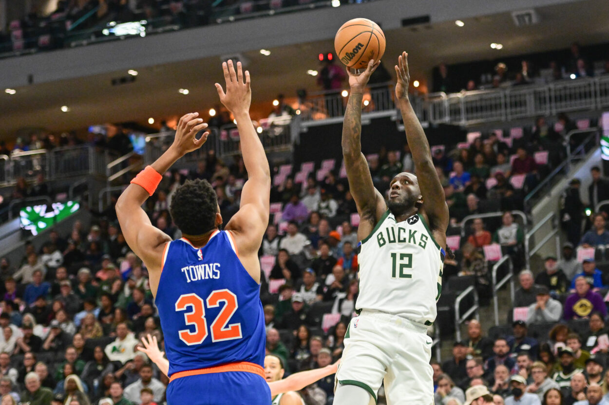 NBA: New York Knicks at Milwaukee Bucks, karl-anthony towns