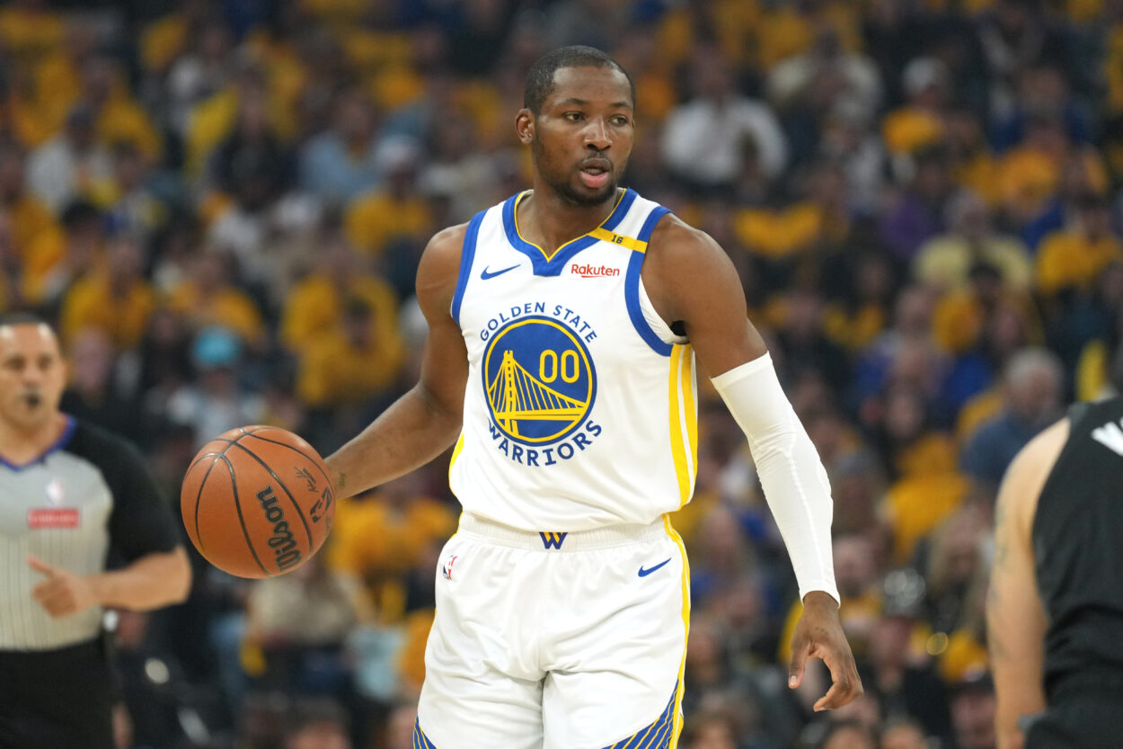 Jonathan Kuminga, NBA: Playoffs-Houston Rockets at Golden State Warriors