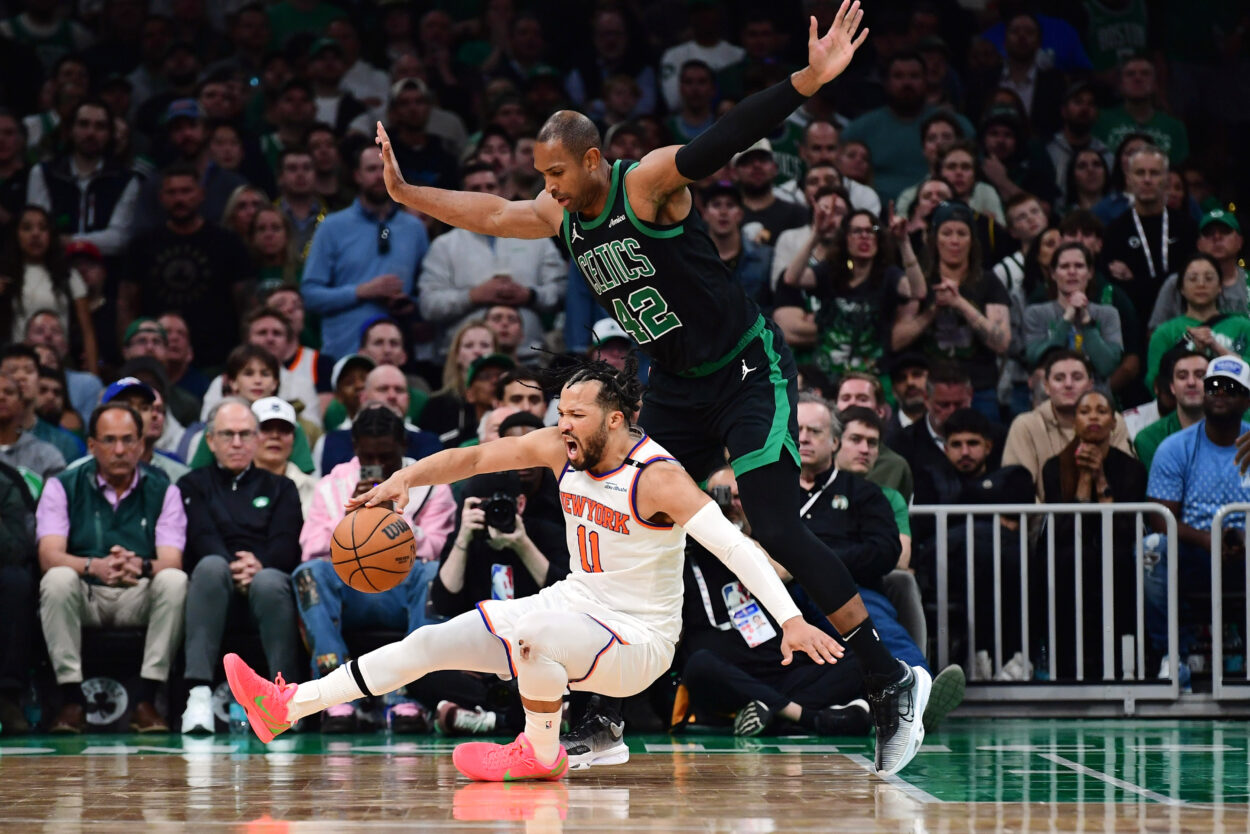 NBA: Playoffs-New York Knicks at Boston Celtics