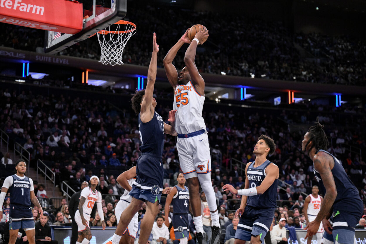 NBA: Preseason-Minnesota Timberwolves at New York Knicks