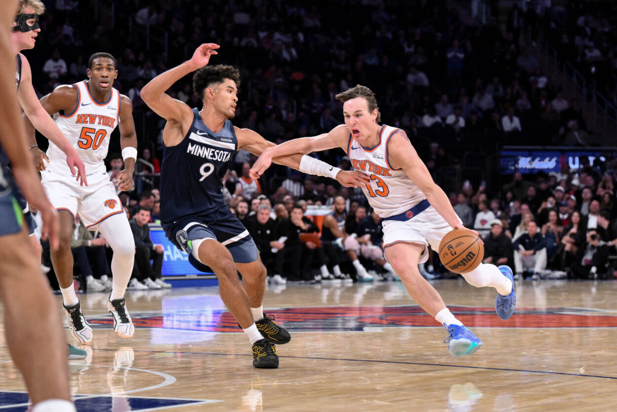 NBA: Preseason-Minnesota Timberwolves at New York Knicks, tyler kolek