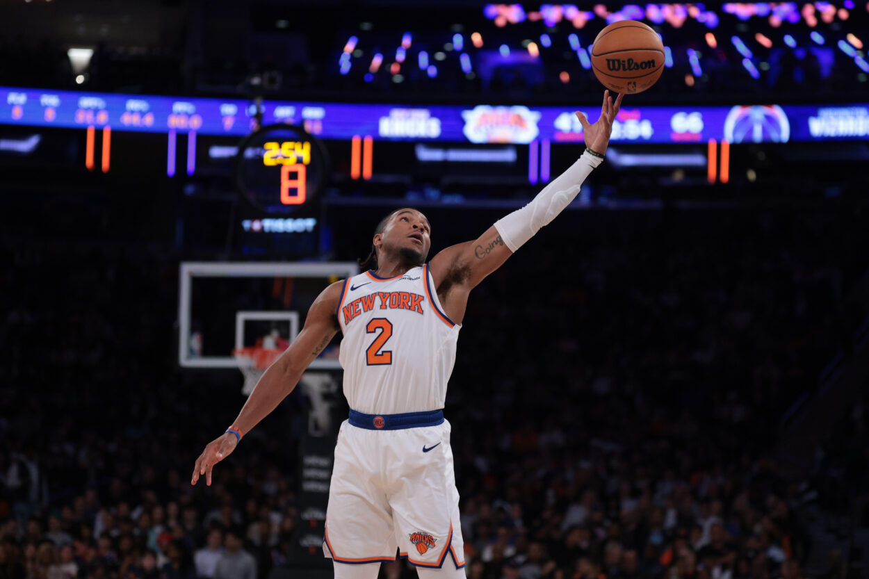NBA: Preseason-Washington Wizards at New York Knicks, miles mcbride