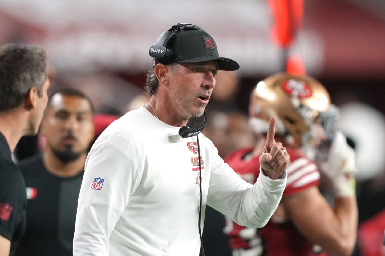 Kyle Shanahan, giants, NFL: Atlanta Falcons at San Francisco 49ers
