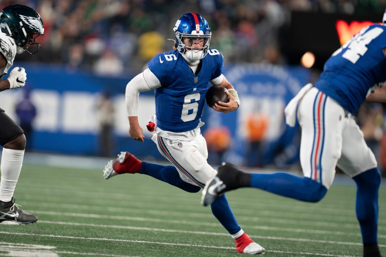 Syndication: The Record, jaxson dart, new york giants