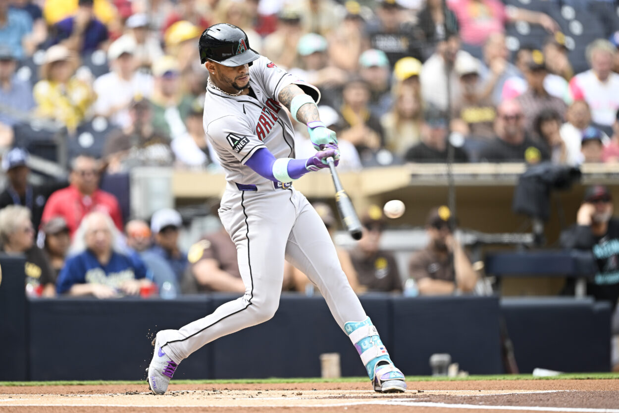 MLB: Arizona Diamondbacks at San Diego Padres, ketel marte, yankees