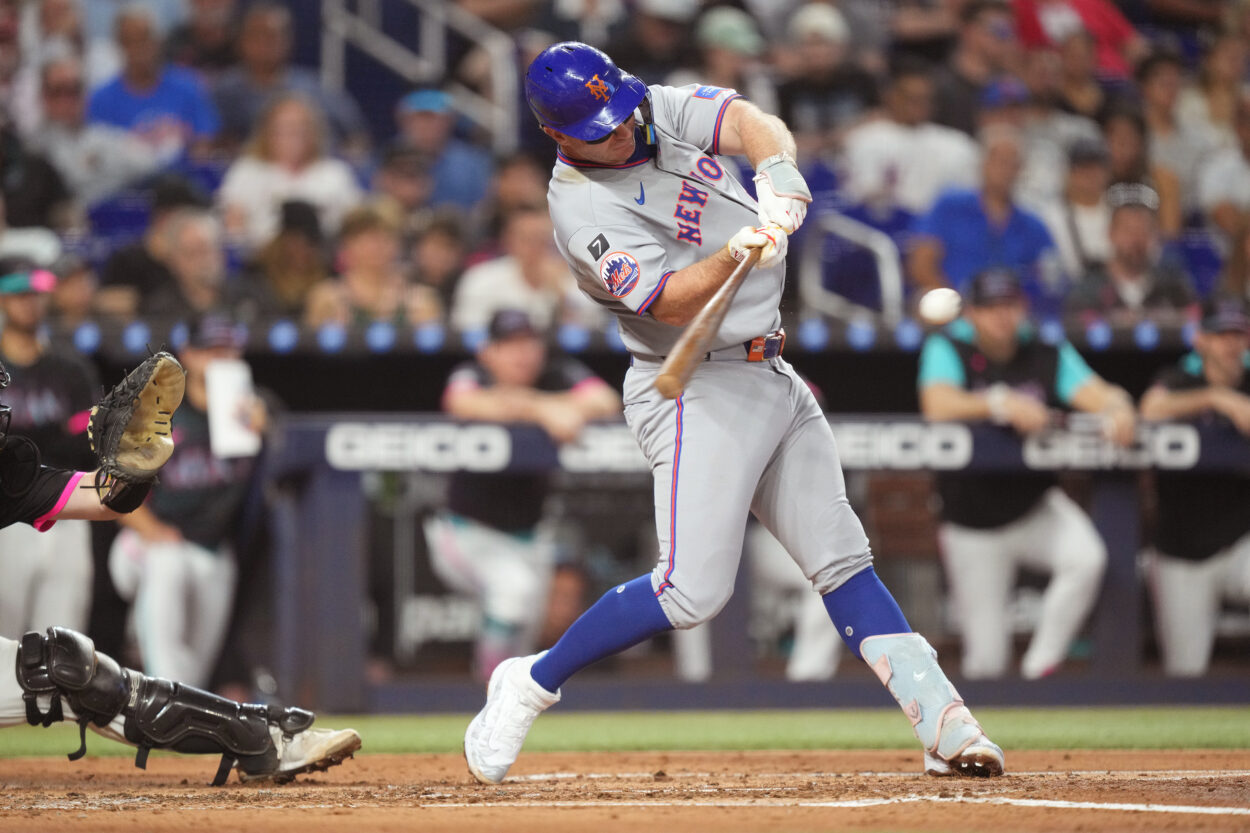 MLB: New York Mets at Miami Marlins, pete alonso, yankees