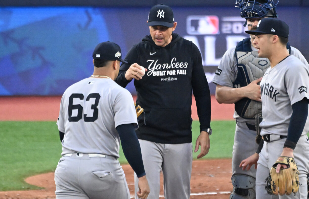 MLB: Playoffs-New York Yankees at Toronto Blue Jays