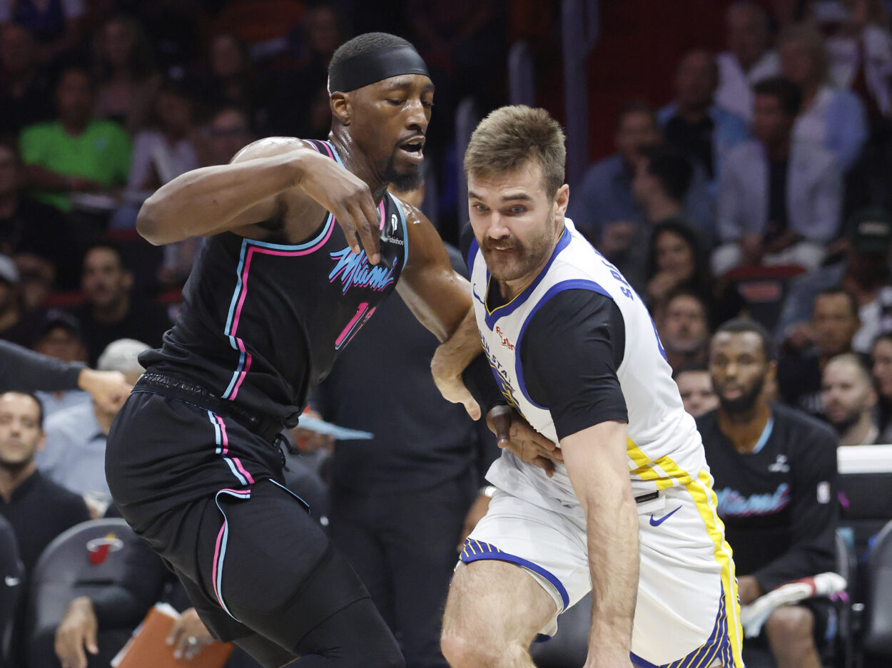 NBA: Golden State Warriors at Miami Heat