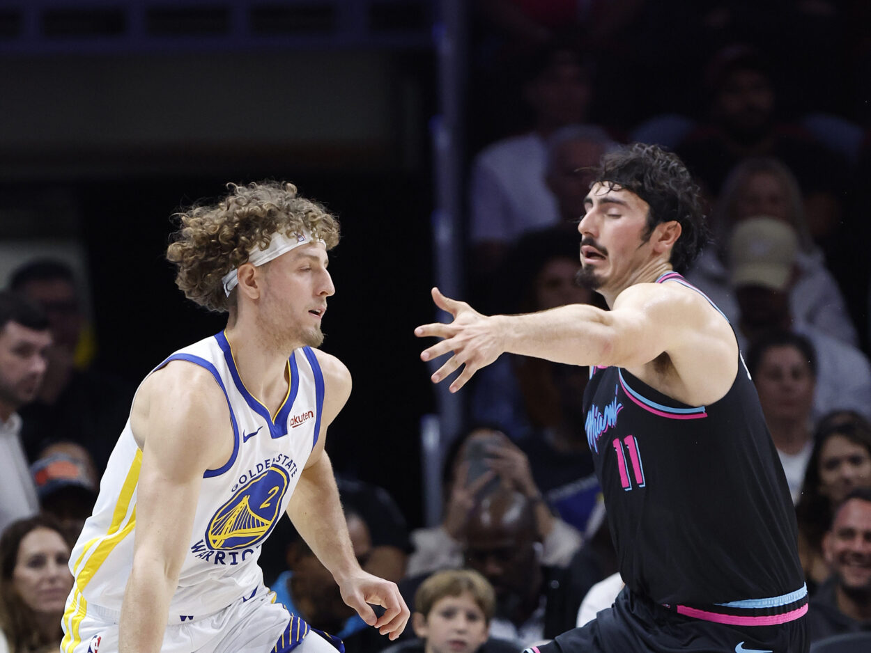 NBA: Golden State Warriors at Miami Heat