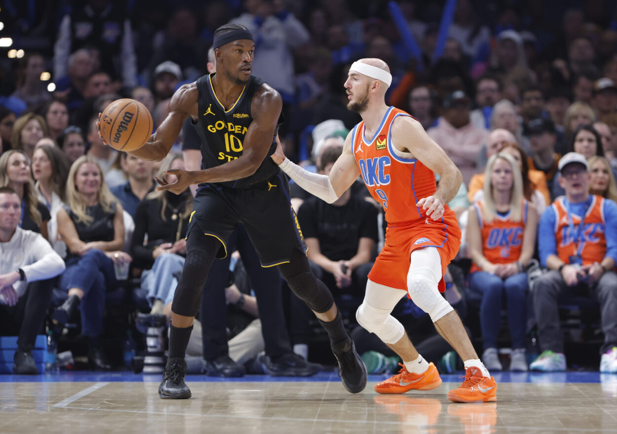 Jimmy Butler, NBA: Golden State Warriors at Oklahoma City Thunder