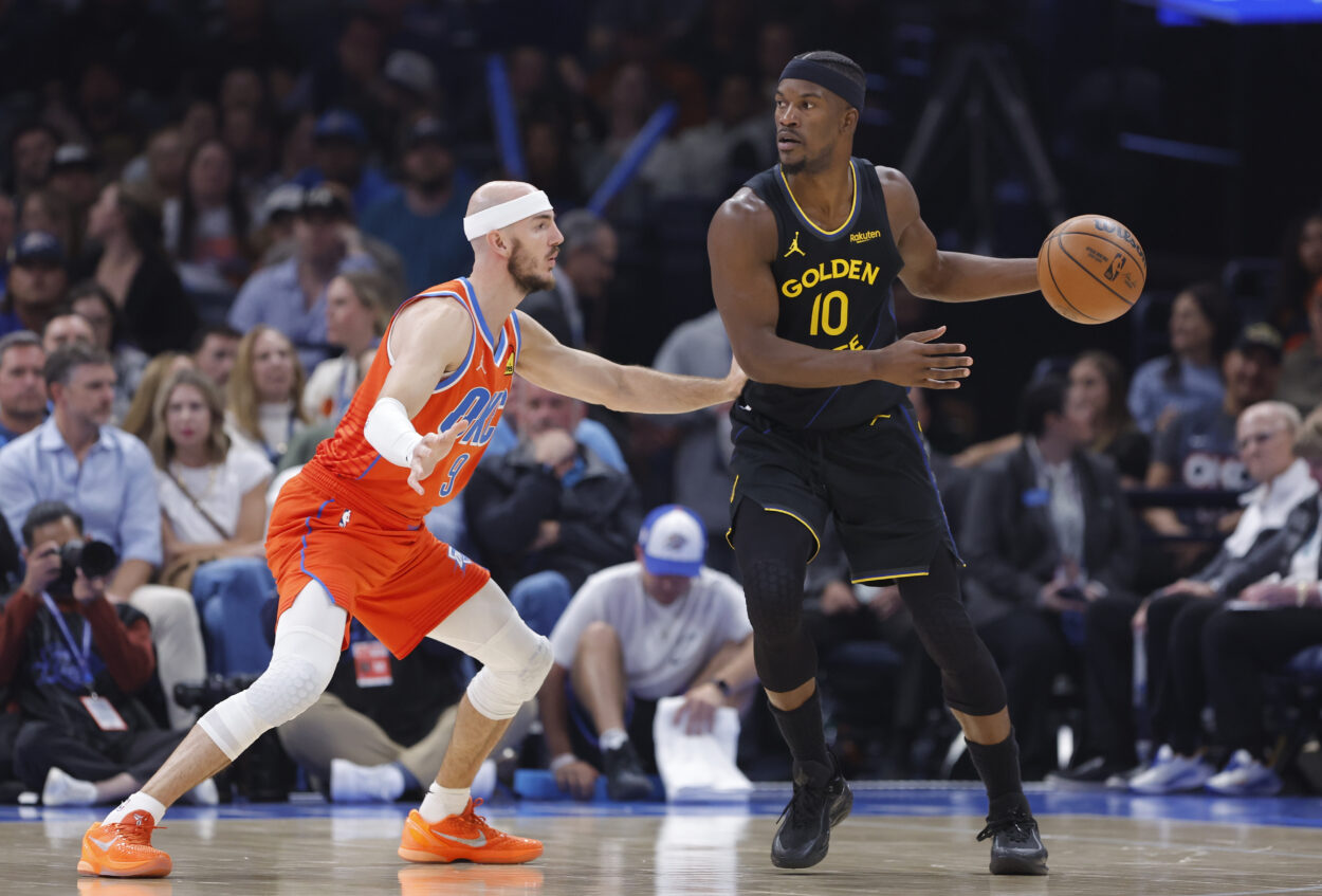 Jimmy Butler, NBA: Golden State Warriors at Oklahoma City Thunder